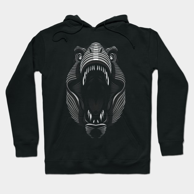 Lines Rex Hoodie by albertocubatas